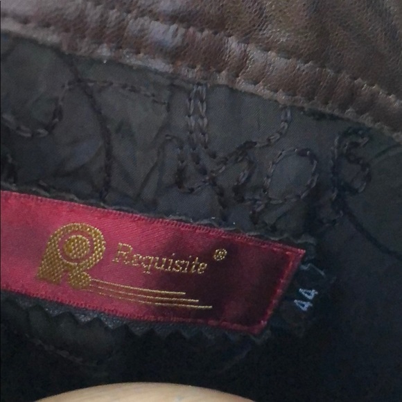 Faux Leather jacket Requisite brand - Picture 8 of 8